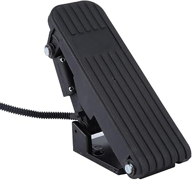 Electric Foot Pedal Throttle, Accelerator Throttle Pedal, Vehicle Speed Control Brake Foot Assembly Bike Pedal, race car pedal E Kart for Replacement Part