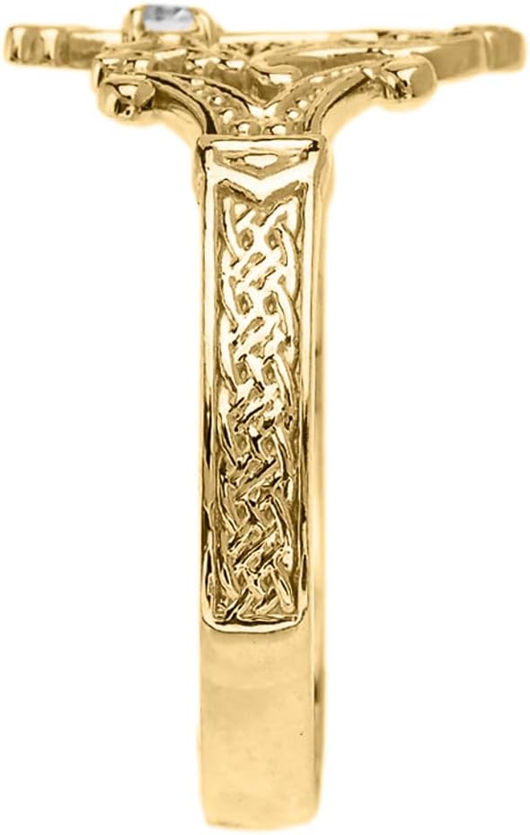Elegant 14k Gold Pave Set Lab-Grown Diamond Engagement Wedding Set