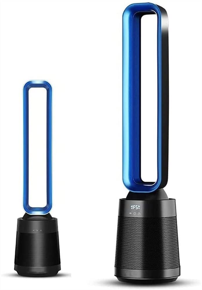 Tower Fan Bladeless Fan 100 degree Oscillating Cooling Fan Standing Fan Low Noise Suitable for Indoor Bedroom Office