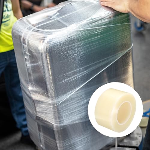 Image of MECCANIXITY Removable Protective Film Tape, 2 4 /5 Inch x 656 Ft Surface Protective Scratch Film Tape Roll for Furniture, Electrical Appliances, Clear