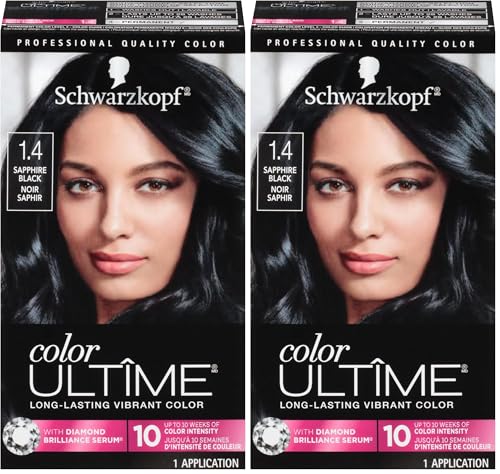 Schwarzkopf Color Ultime 1.4 Sapphire Black Hair Dye