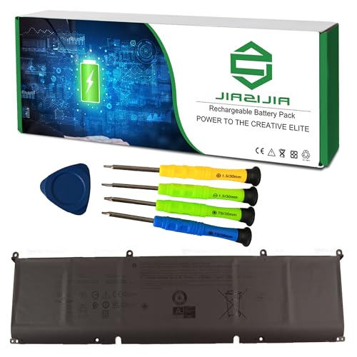 Image of P0FWH CPX-HGJCY 90Wh Laptop Battery Replacement for Dell inspiron 16 5630 7620 7630 7640 2-in-1 Series Notebook HGJCY 0M9DG0 M9DG0 Black 11.7V 7692mAh