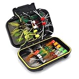 FAISOX Fly Fishing Poppers Bass Flies 30...