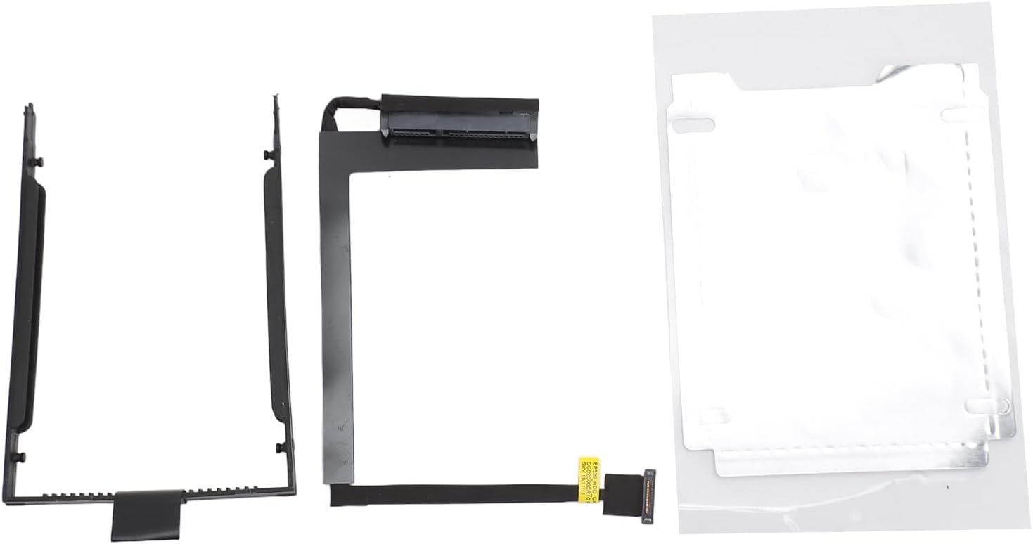 Hard Disk Mounting Bracket for ThinkPad P52, 2.5" PVC SSD HDD Holder, Easy Installation, Durable Material, Compatible with 7mm HDD SSD