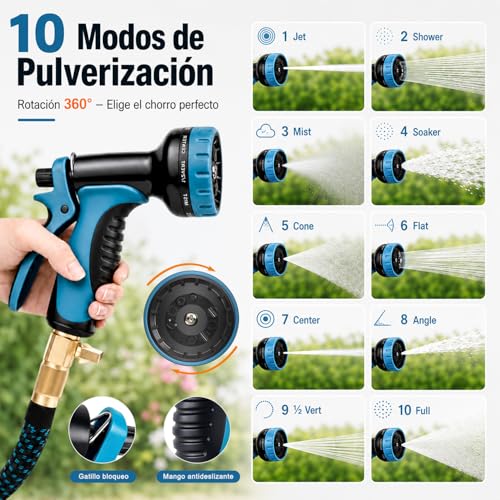 Compara Rollo De Manguera 100 Metros con el area de Agricultura Y Jardinería 15 Imagen adicional