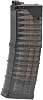 Military Garage EMG Electric Gun, Compatible with M4 Series, LANCER L5 AWM 300BLK, 150 Rungs, Spare Magazine, Officially Licensed, Reinforced Polymer Resin, BK Black