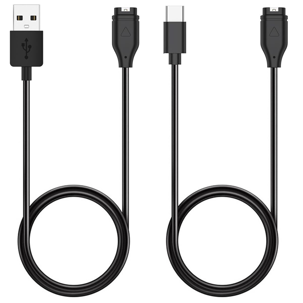 Charger for Garmin Watch - Vivoactive 6 5 4, Fenix 8 7X 6, Venu 3s 3 2 X1, Forerunner 165 265 965, Instinct 3 2 E, Approach S70 S62 S50 S44, Epix Pro 2, Quatix, Tactix 8 7, Enduro (USB-A&amp;C)