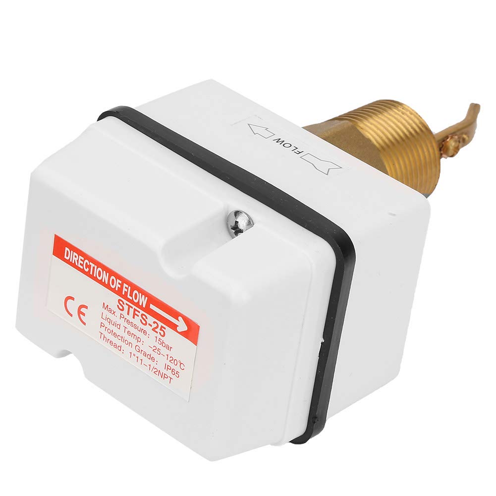 Controlador de flujo de agua Interruptor de flujo de agua de ajuste automático Temperatura del líquido (℃): -25-120 para accesorios de tubería de ajuste mecánico