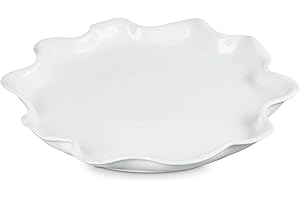 Le Creuset Stoneware Iris Collection Serving Platter, 14"