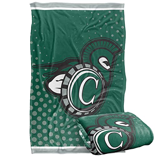 Castleton University Blanket, 36"x58" Logo Dots, Silky Touch Super Soft Throw Blanket