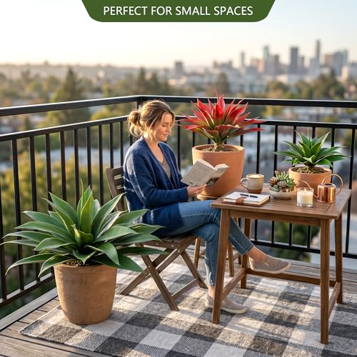 Image of Ttranewsoo Artificial Agave Plants,Large UV Resistant Fake Agave Planters for Indoor and Outdoor Decorating Plantas Artificiales Decorativas Grandes(2Pack, 28 inch)