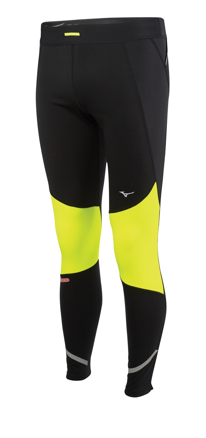 Mizuno Running Mens Static Breath Thermo Windproof Tights