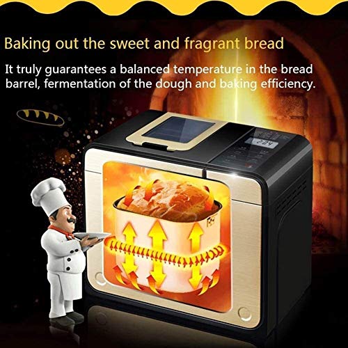 GAOJINXIURZ Waffeleisen Multifunktions-Brot-Hersteller Toaster Intelligent Kuchen-Backen-Maschine Joghurt Jam Reis… – Bild 3