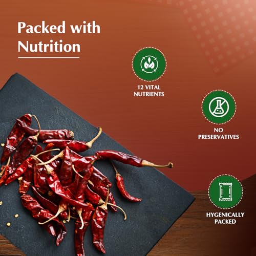 Image of Amazon Brand - Vedaka Bydagi Chilli, 200g