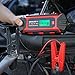 GOOLOO S4 4 Amp Car Battery Charger Automotive, 6V/2A 12V/4A Smart Trickle Charger Maintainer with Supply Mode, Automatic Motorcycle Battery Charger for Truck Lawn Mower RV Boat Lead-Acid Battery