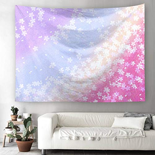 Tapiz de pared de flores multicolor KnSam para transformar estancias vacías 5