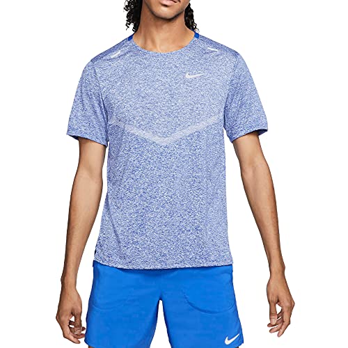 T-shirt de running Nike Rise 365 bleu taille 4XL pour homme CZ9184-482