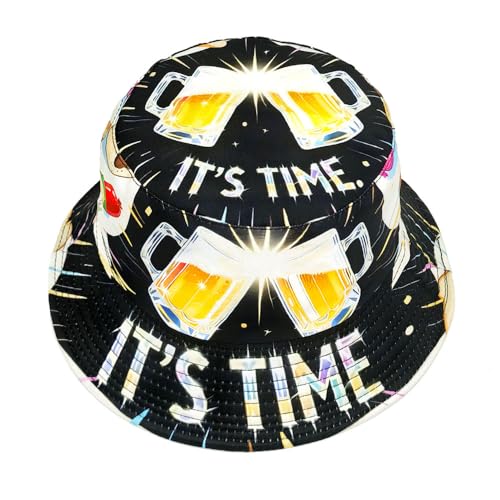 Image of Bucket Hat for Women Men,Travel Sun Beach Cap,Unisex Fishing Outdoor Boonie
