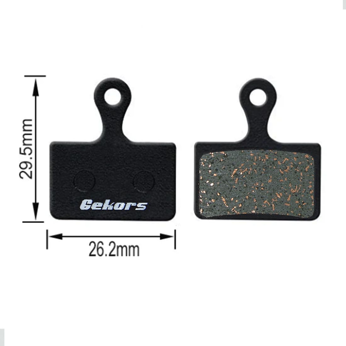 Amazon.com : Gekors 2 Pairs Bicycle Disc Brake Pads Compatible for