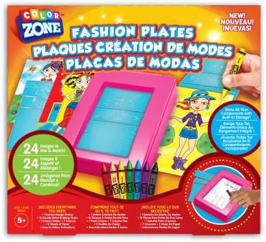 Fashion Plates by Color Zone