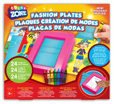 Fashion Plates by Color Zone
