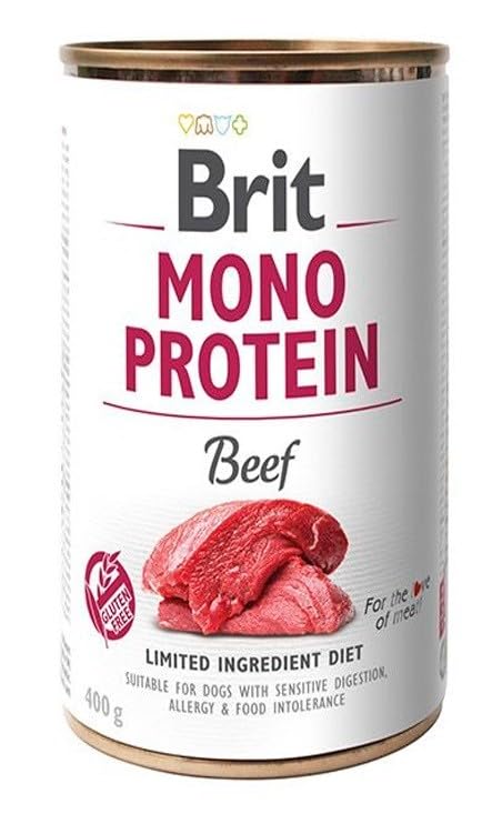 BRIT Mono Protéine Bœuf 6X400GR