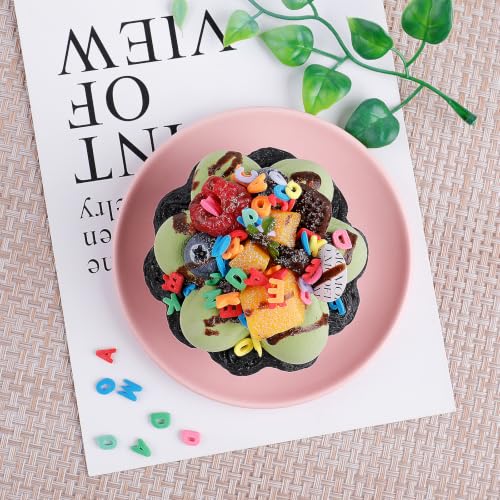 Image of Rainbow Letters Sprinkles, Edible ABC Alphabet Letters for Cake Decorating