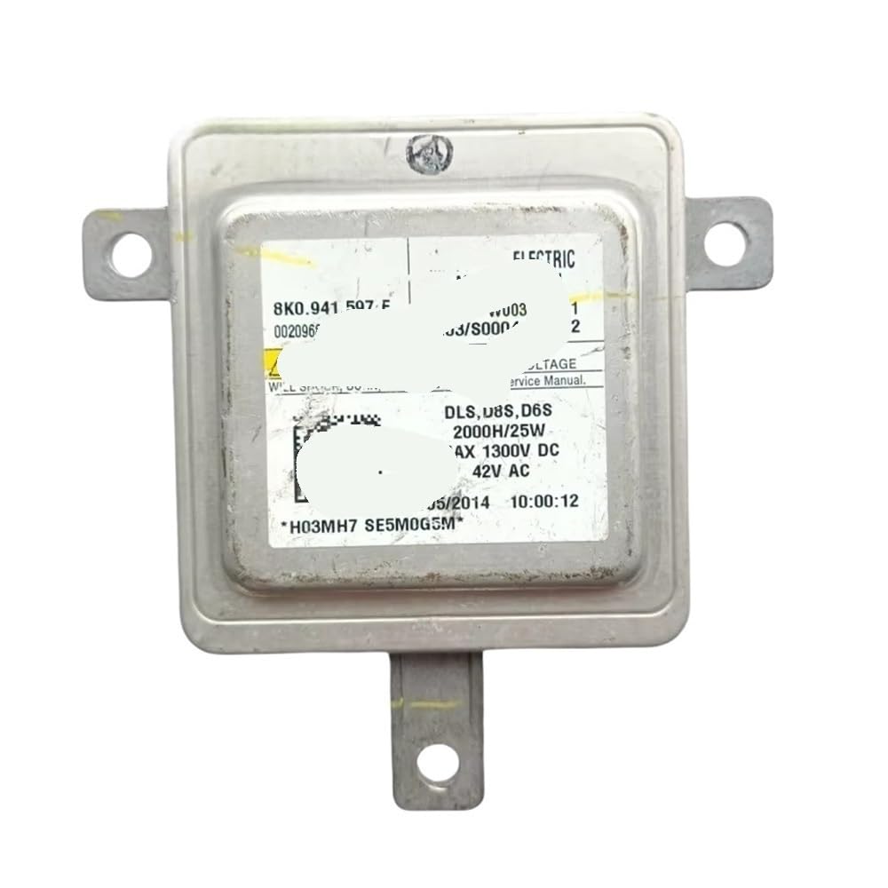 Jiiyp One Color Lighting Driver 8K0941597f D8s D6s Xenon Headlight Hid Ballast Control Module 8K0.941.597 F W003t22171