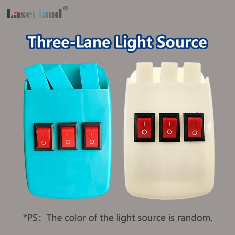 Miniatura 5 de Kit de experimento óptico de física magnética, reflector de refracción, prisma triangular, lente convexa, espejo cóncavo, fuente de luz lineal