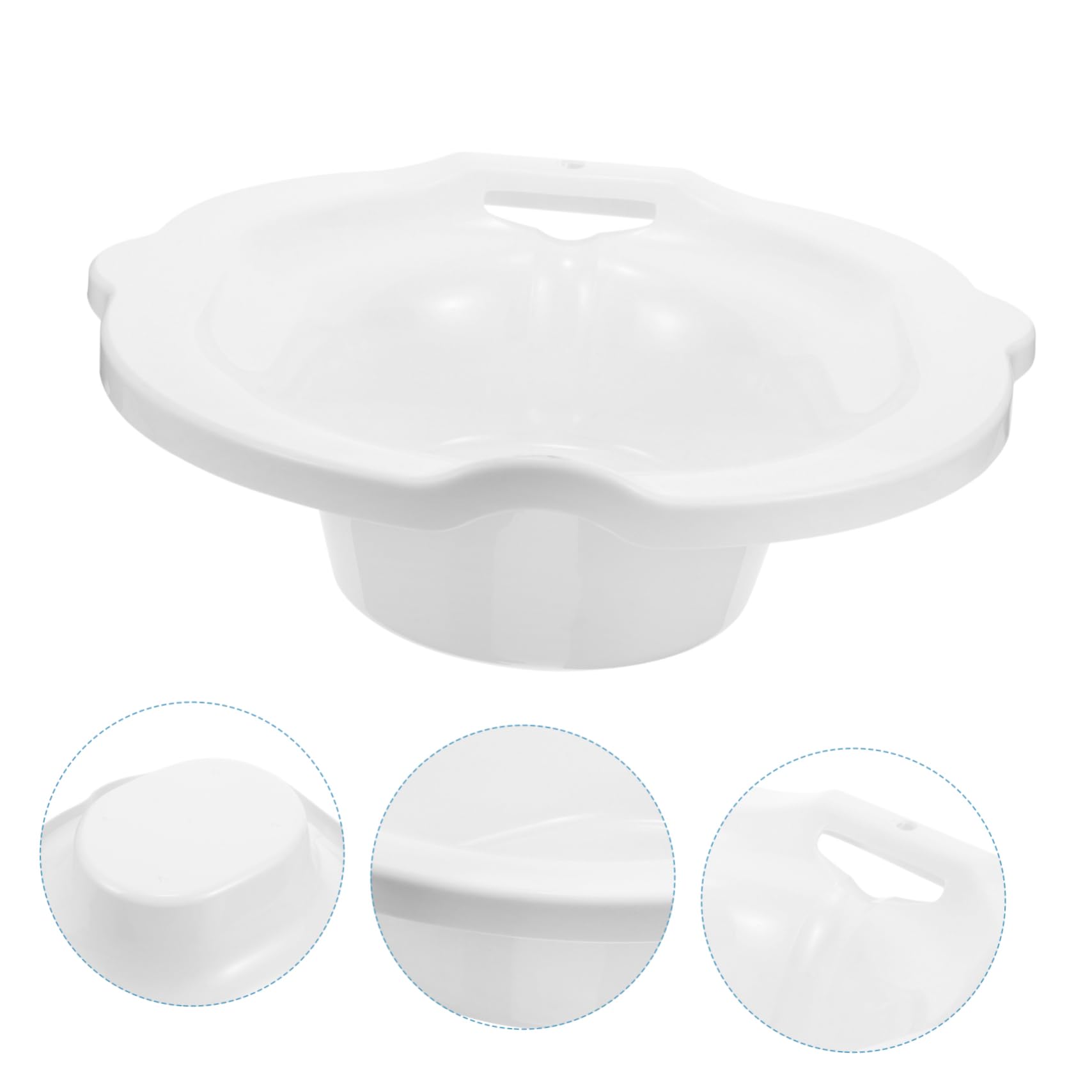 COLLBATH Sitz Bath for Bed Pregnant Women's Wash Basin Sitz Bath for Postpartum Care