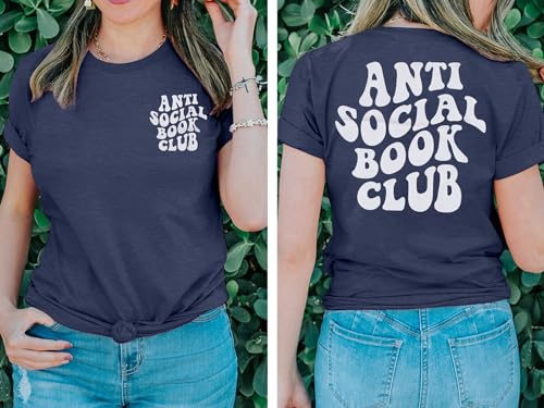 Book Lover T-Shirts for Women Reading Book Tees Bookish Graphic Tops — view 4