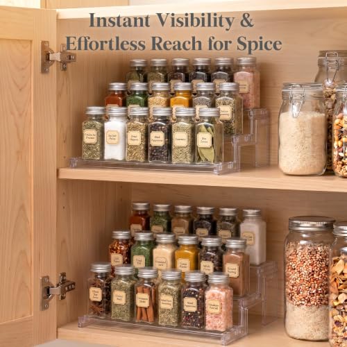 Lifewit Rangement Parfum Acrylique, Presentoir Aperitif buffet, Vitrine pour Collection, Figurines, Cupcakes, Buffets, Desserts, Vernis à Ongles, épices, Cosmétiques, 3 Niveaux, 1 Paquet, 30 cm – vue 2