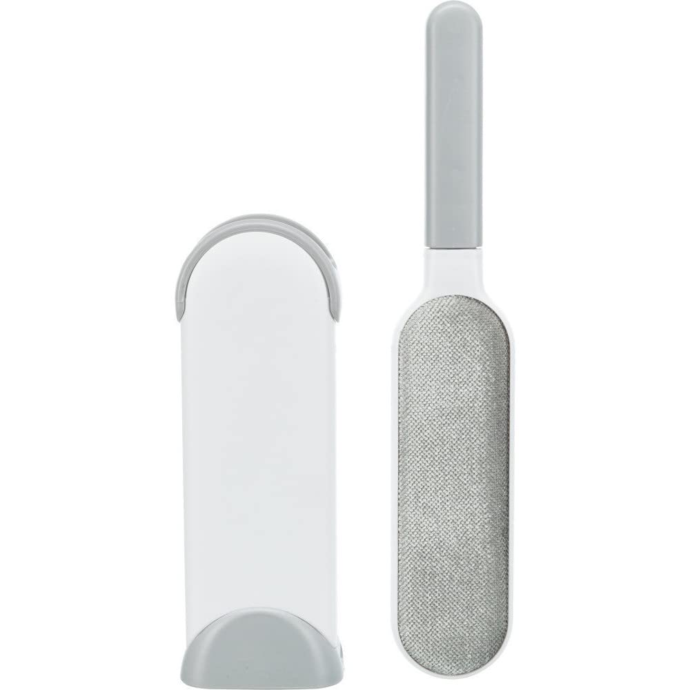 Trixie Cepillo Recoge pelos con Base de Limpieza, 33 cm,