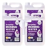 AQUANOIR Deionised Demineralised Ironing Water 20L | Pure Ironing Water for Steam Iron & Perfume | Pure Deionised Water for Iron, to prevent impurities & minerals deposit | Made in UK | 1 Tap per Pack
