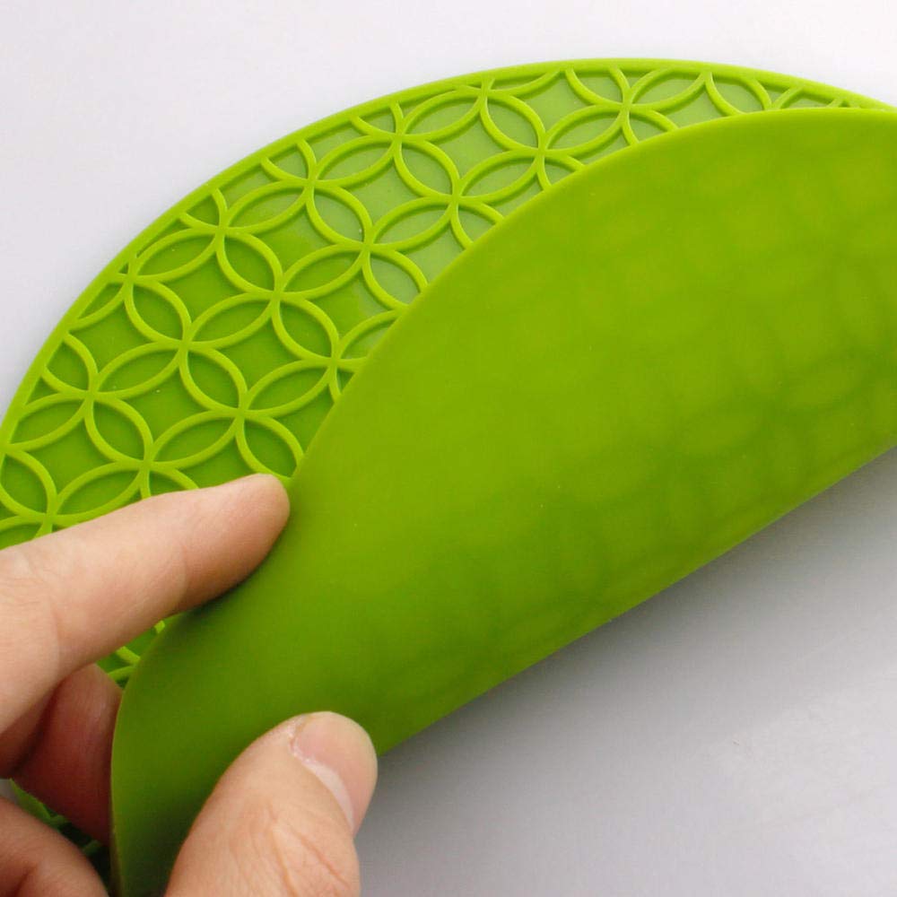 Podkładki silikonowe pod garnki miski na stół izolacyjne - 3 sztuki niebieskie(Placemat 3 Pieces green)