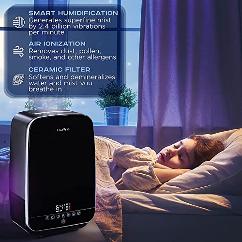 Humidifier For Large Room, Home, Humidifier For Bedroom - Large Capacity 5.5L - Warm & Cool Mist Humidifier, Ultrasonic Humidifiers #TOP4