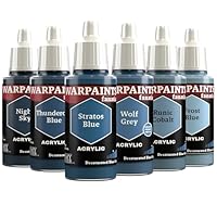 The Army Painter, GameMaster: Wandering Monsters Role-playing Paint Set Combo, 15x18 ml Warpaints Fanatic Acrylverf, 2 GameMaster Kwasten, 1 Gratis Trol Miniatuur