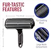 ChomChom Roller Pet Hair Remover and Reusable Lint Roller - Cat and Dog Hair Remover for Furniture, Couch, Carpet, Clothing and Bedding - Portable, Multi-Surface Fur Removal Tool (Black) #1