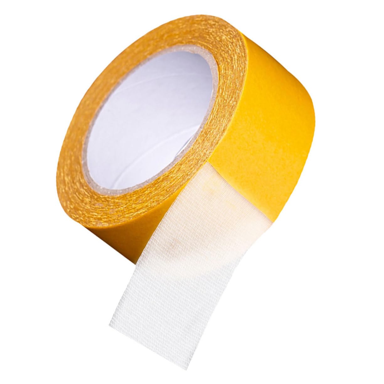 ULTECHNOVO 5rollen Doppelseitiges Gewebeklebeband Hochviskoses Starkes Klebeband Mit Fiberglasgewebe Für Teppichverlegung Dekoration Und Vielseitige Anwendungen Rückstandsfrei Ablösbar