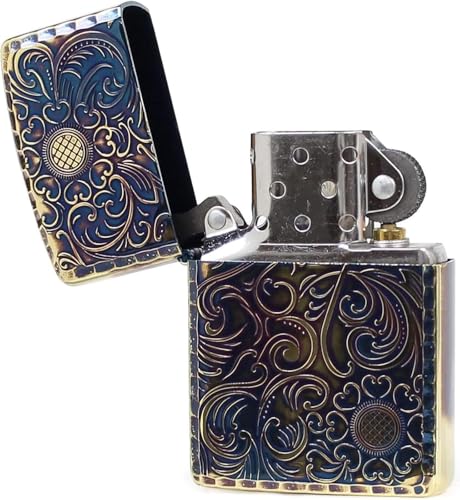 Encendedor Zippo Oil Lighter Brass Estilo Moderno miniatura 3