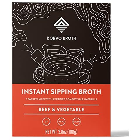 Borvo Instant Bone Broth Packets Cover