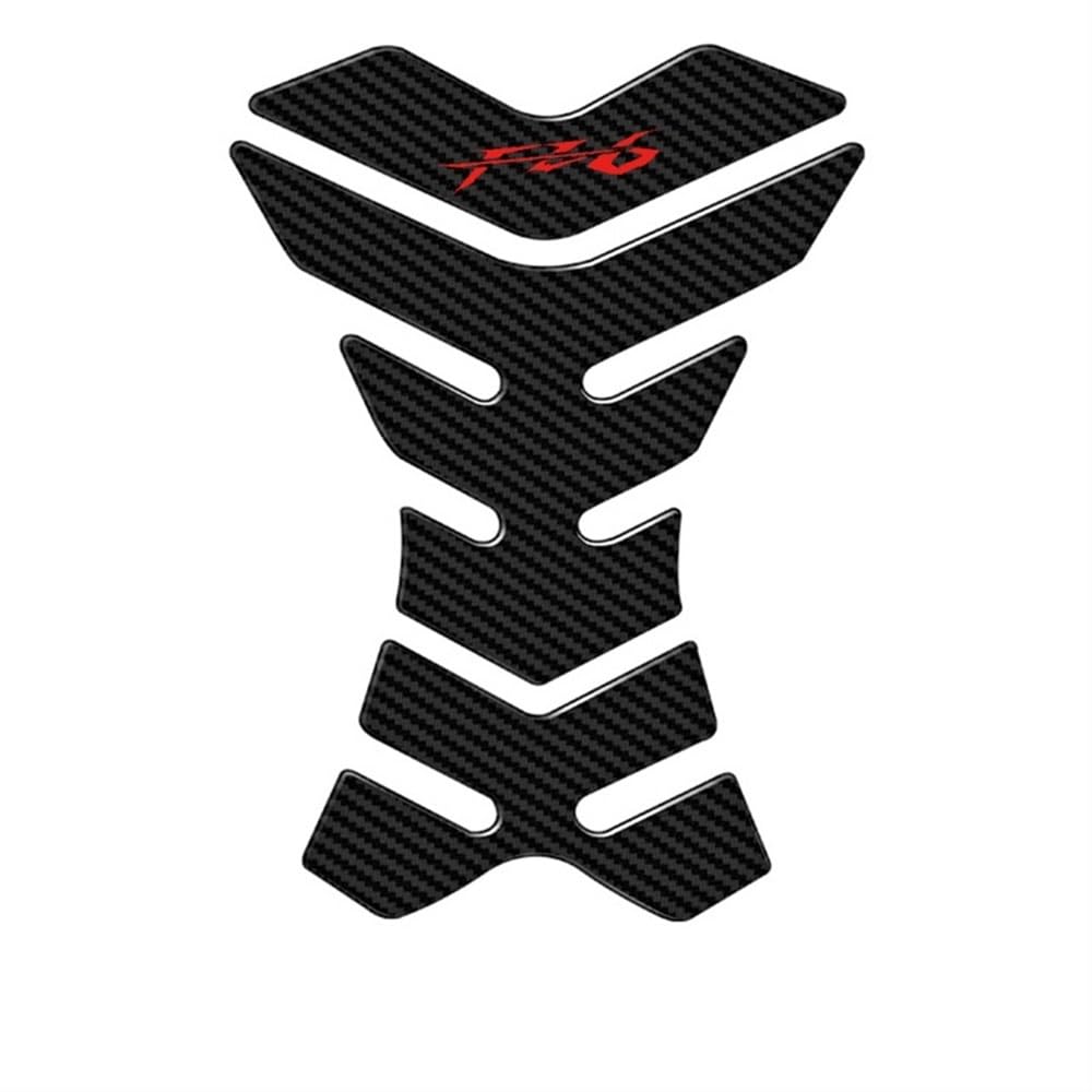 TYMUS Adesivi per Moto 3D Carbon-Look Motorcycle Tank Pad Protector Decal Stickers Custodia per Ya&ma&ha FZ6 FZ6N Tank FZ 6 Tutti Gli Anni (Color : 778)