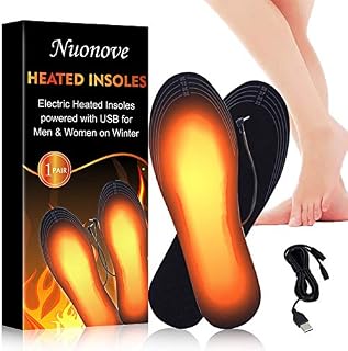 TOULLGO Heated Insoles, USB Insoles, Thermal Soles, Winter Foot Warmers, Heated Insoles That