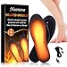Heated Insoles, USB Insoles, Thermal Soles, Winter Foot Warmers, Heated Insoles That Molds to Your Foot, USB Rechargeable Heated Insole, Size 40/44