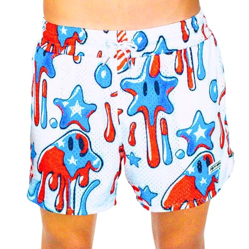Dirty Mids - MVRK 5" MESH Shorts - Meltdown -