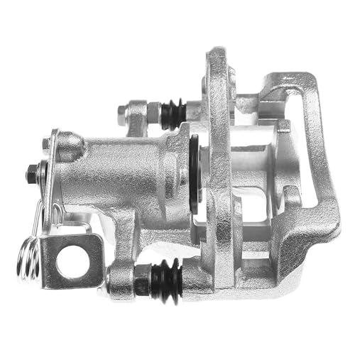 Image of Detroit Axle - Rear Right Brake Caliper for 2012-2017 Kia Rio, Disc Brake Caliper with Bracket 2013 2014 2015 2016 Replacement Passenger Side Brake Caliper