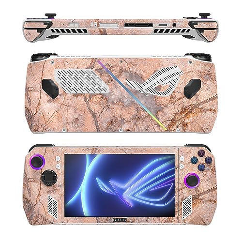 Image of MightySkins Skin Compatible with Asus ROG Ally - Blush Marble | Protective, Durable, and Unique Vinyl Decal wrap Cover | Easy to Apply, Remove, and Change Styles
