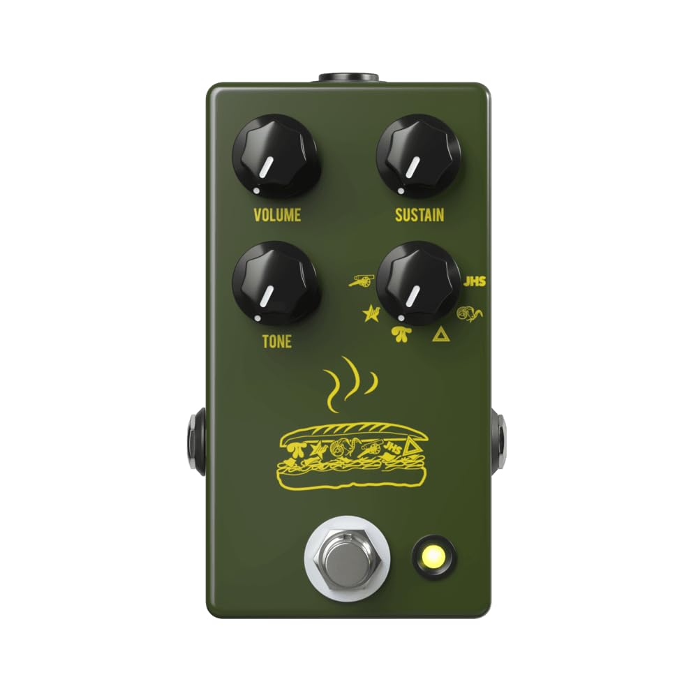 JHS Pedals JHS Muffuletta Fuzz, Army Green, (MFG)