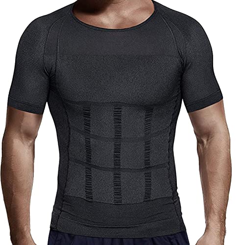 Camisetas de comprimido corporal cómodas para entrenar en casa y usar a diario 4