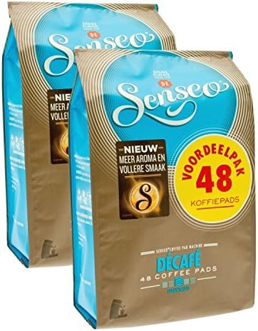Senseo Coffee Pods - Decaf Medium Roast Single-Serve Coffee Pads 96 Count